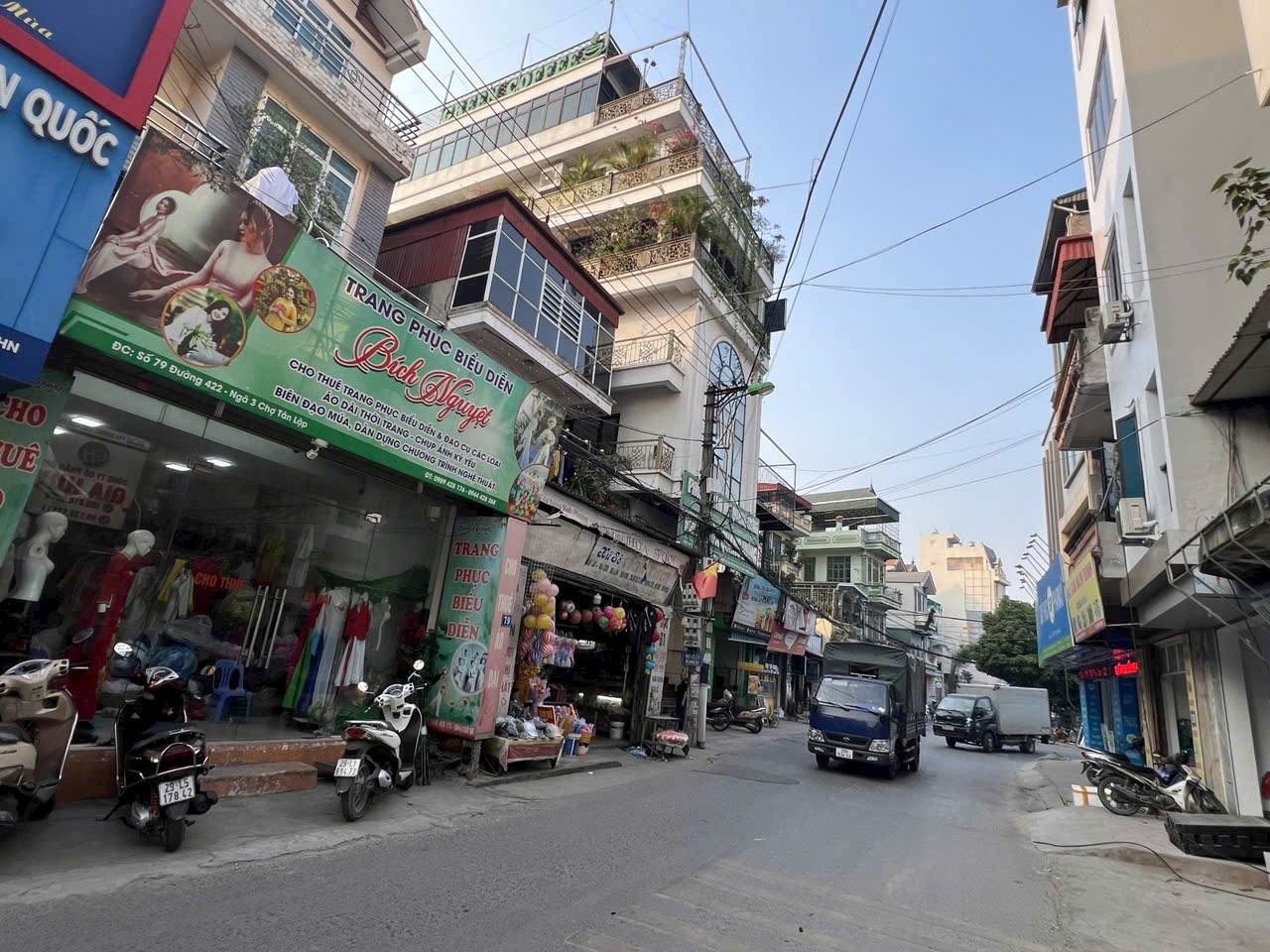 Bán Đất mặt đường 422,Tân Lập,diện tích 81m2,mặt tiền 4.5m,ô tô tránh ,kinh doanh - Ảnh chính